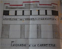 Fachada de la papelera Araxes-Charama