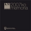 2007ko memoriaren azala