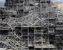 Gehryren hotela eraikitze prozesuan