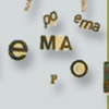 Letras que forman la palabra poema