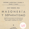 Portada del documento que recoge la conferecia Masonería y separatismo